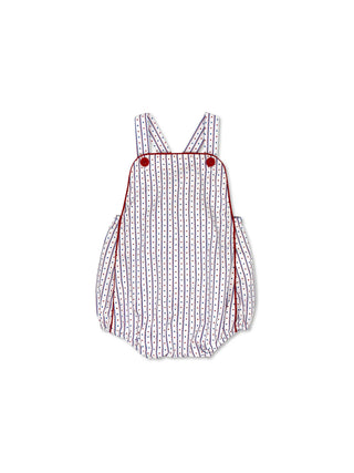 Lullaby Set Evan Sunsuit - All American, Relay Red