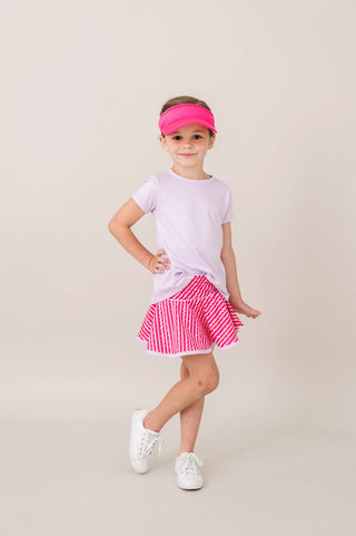 Set Athleisure Quinn Skort - Wiggles and Giggles, Petal Purple