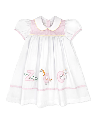 Sarah Dress- Pink Zoo