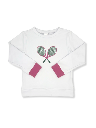Alex Sweatshirt - Daisy White Tennis