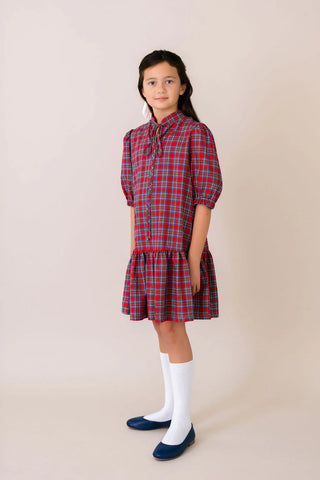 Set Proper Sophia Dress - Hawthorn Plaid