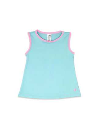Tori Tank - Totally Turquoise, Flamingo Pink