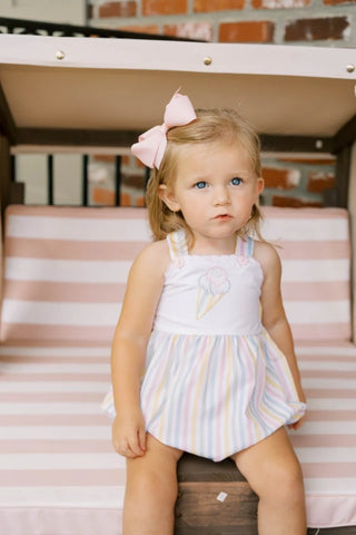 Lynn Bubble - Sorbet Stripe with Ice Cream