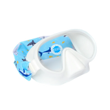 Splash Swim Mask w/ Fabric Strap