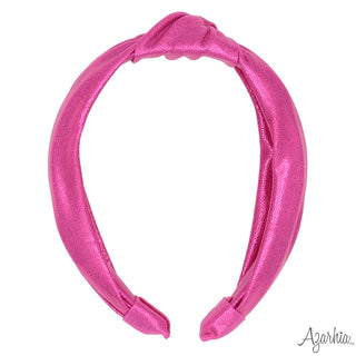 Azarhia Top Knot Shimmer Headband
