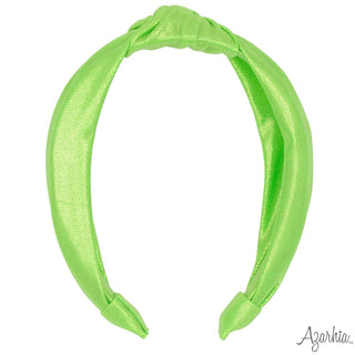 Azarhia Top Knot Shimmer Headband