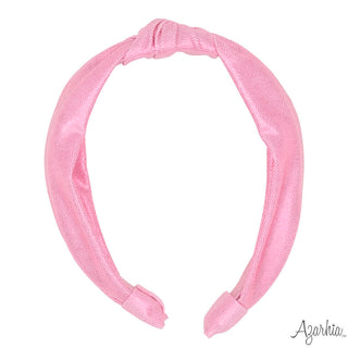 Azarhia Top Knot Shimmer Headband