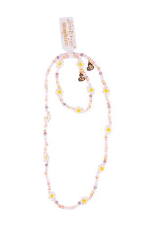 GP Boutique Daisy Delight Necklace & Bracelet Set 2pc