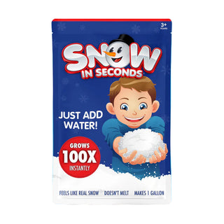 Snow in Seconds - Looks and Feels Like Real Snow