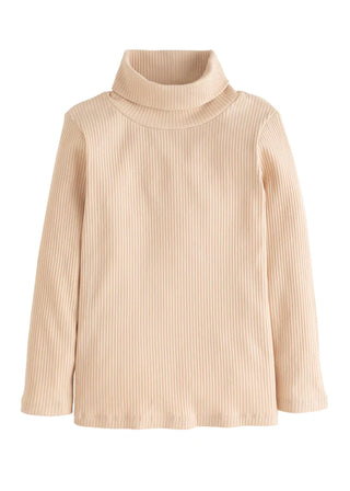Bisby Ribbed Turtleneck - Oatmeal