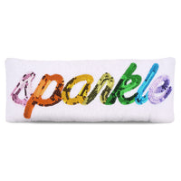 IScream Sparkle Chenille Plush Pillow
