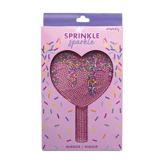 iScream Sprinkle Sparkle Heart-Shaped Mirror