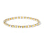 Silver & Gold Cube Bracelet 3MM