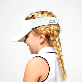 Little Love Tennis Visor - Pastel Rainbow