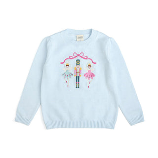 Nutcracker Embroidered Christmas Sweater