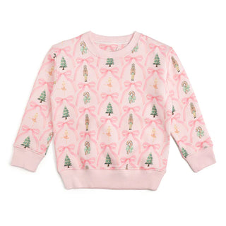 Sweet Wink Nutcracker Trellis Christmas Sweatshirt- Ballet