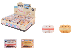 Fluffmellies Wheel Cake - Ultra Slow-Rise Sweet Bakery Scented Squishy Toy