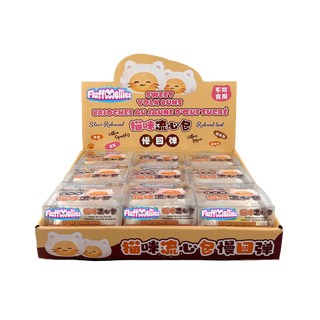 Fluffmellies Sweet Yolk Buns squishy display