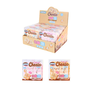 Fluffmellies Cheese Toast - Ultra Slow-Rise Sweet Bakery Scented Squishy Toy