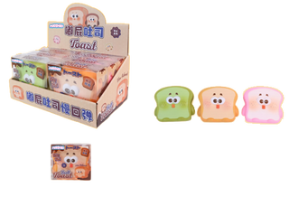 Fluffmellies Booty Toast - Ultra Slow-Rise Sweet Bakery Scented Squishy Toy