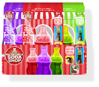 Incredible Group Squishalicious Scented Soda Squishy, additional view