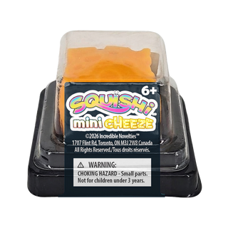 Squishi Mini Cheese slow-rise squishy, additional view