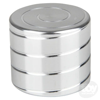 Silver Cylinder Gyroscope