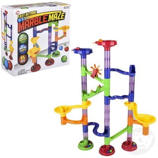 45 Piece Marble Maze Run