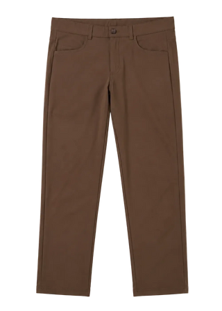 Tee Time Pants: Saddle Brown