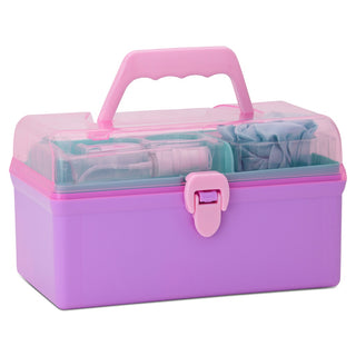 iScream 10Pc Pink Travel Case Set