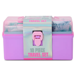 iScream 10Pc Pink Travel Case Set