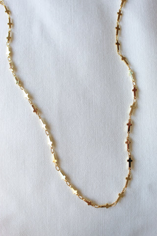 Kinsey Designs Gold Filled Trinitee Cross Necklace
