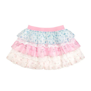 Sweet Wink Floral & Lace Tiered Tutu