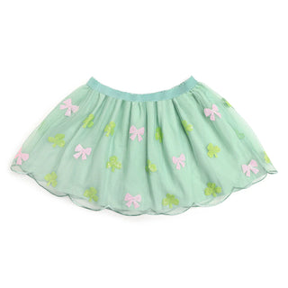 Sweet Wink Shammrock Sequin St. Patrick's Tutu