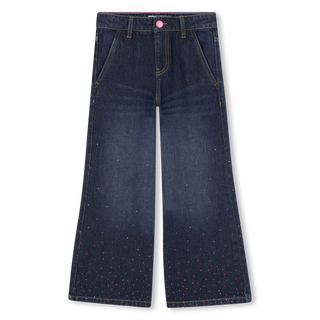 Billie Blush Rhinestone Denim Jeans