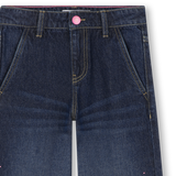 Billie Blush Rhinestone Denim Jeans