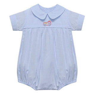 Baby Sen Tate Boy Bubble - Fire Truck