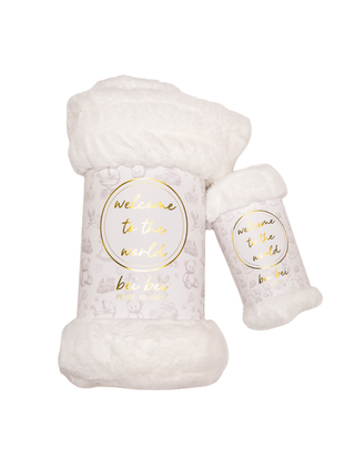 Bei Bei Welcome to the World faux fur lovey, additional view