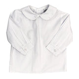 Bailey Boys White Button Back L/S Piped Shirt