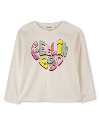 Billieblush Feelin' Good Long Sleeve T-shirt