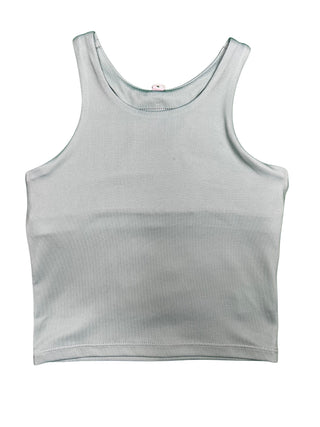 Honesty Cropped Bra Top - White