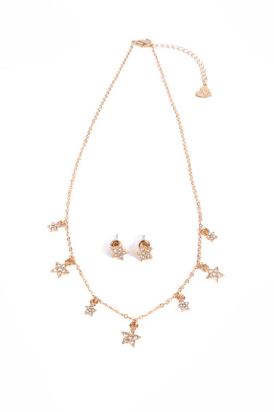 Boutique Chic Rising Star Necklace & Earrings
