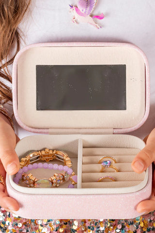 Pretty Precious Unicorn Jewelry Box in Iridescent