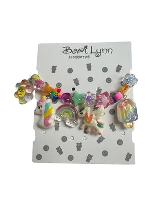 Bari Lynn Charm link Bracelet