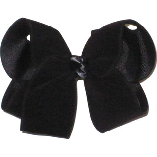 Rainbows By Paulette Large Velvet Bow - Black