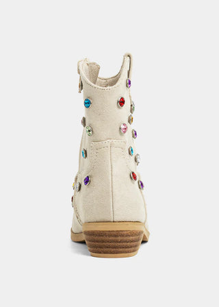 Kids Whoopi Mini Boots - Gray Suede