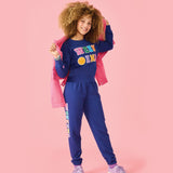 iScream Weekend Midnight Basic Crewneck Sweatshirt