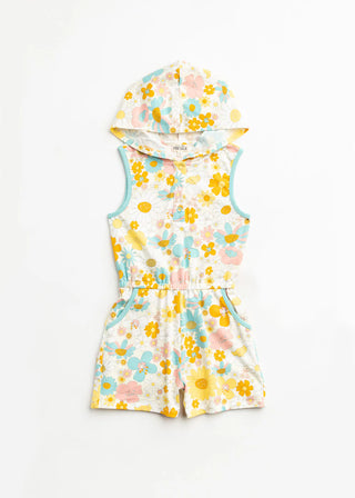 Wildflowers Romper 70s Floral