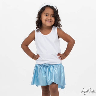 Azarhia Shimmer Butterfly Shorts - Carolina Blue