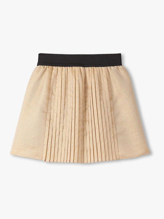 Hatley Gold Pleated Fun Skirt